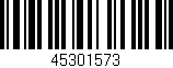 Código de barras (EAN, GTIN, SKU, ISBN): '45301573'