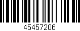 Código de barras (EAN, GTIN, SKU, ISBN): '45457206'