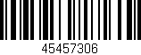 Código de barras (EAN, GTIN, SKU, ISBN): '45457306'