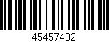 Código de barras (EAN, GTIN, SKU, ISBN): '45457432'