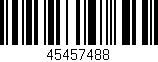 Código de barras (EAN, GTIN, SKU, ISBN): '45457488'