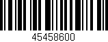 Código de barras (EAN, GTIN, SKU, ISBN): '45458600'