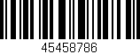 Código de barras (EAN, GTIN, SKU, ISBN): '45458786'