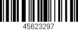Código de barras (EAN, GTIN, SKU, ISBN): '45623297'