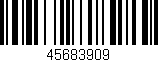 Código de barras (EAN, GTIN, SKU, ISBN): '45683909'