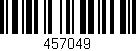 Código de barras (EAN, GTIN, SKU, ISBN): '457049'