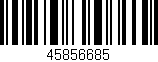 Código de barras (EAN, GTIN, SKU, ISBN): '45856685'