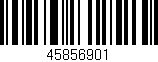 Código de barras (EAN, GTIN, SKU, ISBN): '45856901'