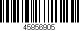Código de barras (EAN, GTIN, SKU, ISBN): '45856905'