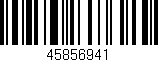 Código de barras (EAN, GTIN, SKU, ISBN): '45856941'