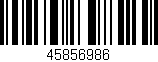 Código de barras (EAN, GTIN, SKU, ISBN): '45856986'