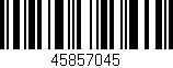 Código de barras (EAN, GTIN, SKU, ISBN): '45857045'