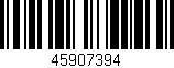 Código de barras (EAN, GTIN, SKU, ISBN): '45907394'