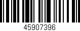 Código de barras (EAN, GTIN, SKU, ISBN): '45907396'
