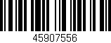 Código de barras (EAN, GTIN, SKU, ISBN): '45907556'