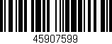 Código de barras (EAN, GTIN, SKU, ISBN): '45907599'