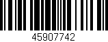 Código de barras (EAN, GTIN, SKU, ISBN): '45907742'