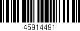 Código de barras (EAN, GTIN, SKU, ISBN): '45914491'