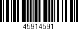Código de barras (EAN, GTIN, SKU, ISBN): '45914591'