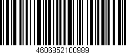 Código de barras (EAN, GTIN, SKU, ISBN): '4606852100989'