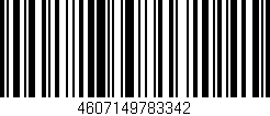 Código de barras (EAN, GTIN, SKU, ISBN): '4607149783342'
