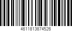 Código de barras (EAN, GTIN, SKU, ISBN): '4611813874526'