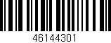 Código de barras (EAN, GTIN, SKU, ISBN): '46144301'