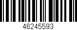 Código de barras (EAN, GTIN, SKU, ISBN): '46245593'