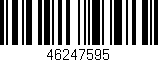 Código de barras (EAN, GTIN, SKU, ISBN): '46247595'