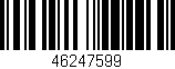 Código de barras (EAN, GTIN, SKU, ISBN): '46247599'