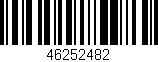 Código de barras (EAN, GTIN, SKU, ISBN): '46252482'