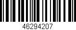 Código de barras (EAN, GTIN, SKU, ISBN): '46294207'