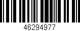 Código de barras (EAN, GTIN, SKU, ISBN): '46294977'