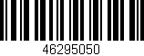 Código de barras (EAN, GTIN, SKU, ISBN): '46295050'