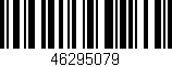 Código de barras (EAN, GTIN, SKU, ISBN): '46295079'