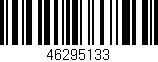 Código de barras (EAN, GTIN, SKU, ISBN): '46295133'