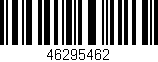 Código de barras (EAN, GTIN, SKU, ISBN): '46295462'