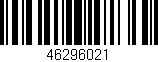 Código de barras (EAN, GTIN, SKU, ISBN): '46296021'