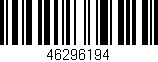 Código de barras (EAN, GTIN, SKU, ISBN): '46296194'