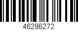 Código de barras (EAN, GTIN, SKU, ISBN): '46296272'