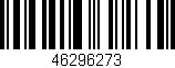 Código de barras (EAN, GTIN, SKU, ISBN): '46296273'