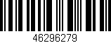 Código de barras (EAN, GTIN, SKU, ISBN): '46296279'