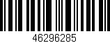 Código de barras (EAN, GTIN, SKU, ISBN): '46296285'