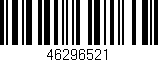 Código de barras (EAN, GTIN, SKU, ISBN): '46296521'