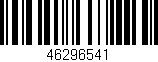 Código de barras (EAN, GTIN, SKU, ISBN): '46296541'