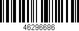 Código de barras (EAN, GTIN, SKU, ISBN): '46296686'