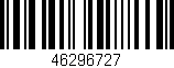 Código de barras (EAN, GTIN, SKU, ISBN): '46296727'
