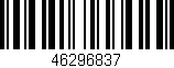Código de barras (EAN, GTIN, SKU, ISBN): '46296837'