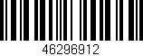 Código de barras (EAN, GTIN, SKU, ISBN): '46296912'