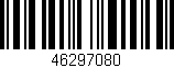 Código de barras (EAN, GTIN, SKU, ISBN): '46297080'